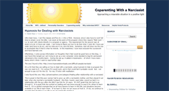 Desktop Screenshot of coparentingwithanarcissist.com